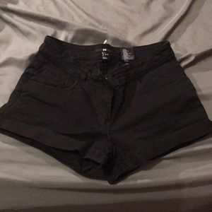 Black shorts
